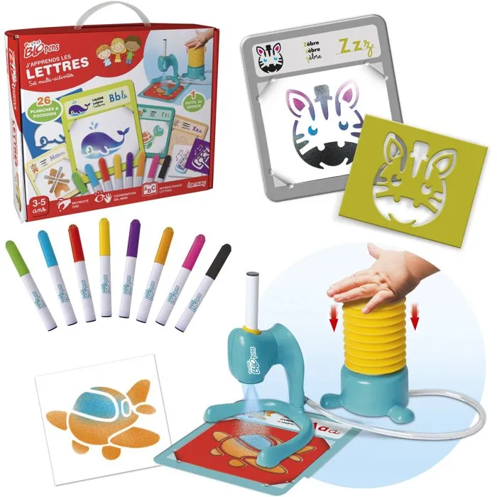 Lansay My First Blopens - Set Multi Activités J'apprends les lettres Lansay My First Blopens - Set Multi Activités J'apprends les lettres
