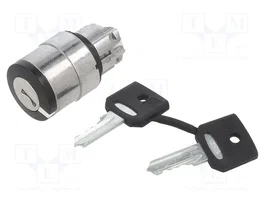 SCHNEIDER ELECTRIC Commutateur rotatif avec clé Harmony XB4 22mm noir