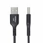 Câble USB Startech USB2AC1MNC Noir 1 m