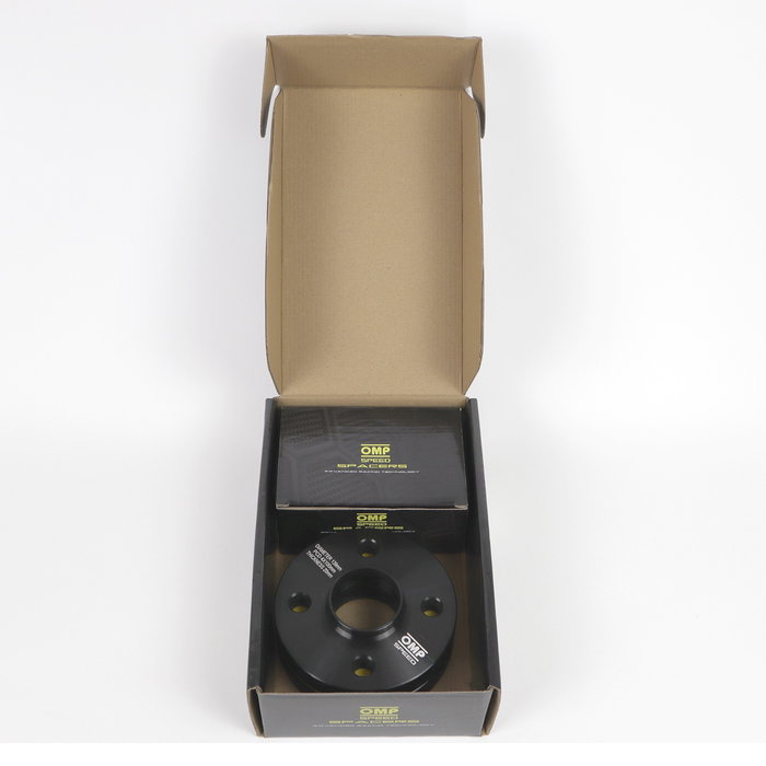 Omp OMPS08052001 Spacers Jantes 4x100 20mm Aluminium Forgé 6061-T6 Noir Omp OMPS08052001 Spacers Jantes 4x100 20mm Aluminium Forgé 6061-T6 Noir