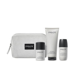 Payot - Coffret Soins Optimale pour Homme : Gel Douche Visage & Corps 200 ml + Déodorant Roll-On Anti-Transpirant 75 ml + Emulsion Hydratante Visage 50 ml