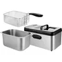 Sencor SFR 8200SS Friteuse électrique Noir/Acier Inoxydable
