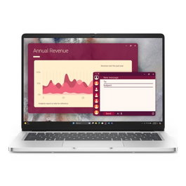 Dell Pro 14 PC14250, Intel Core Ultra 7 255U, 16 Go DDR5, 512 Go SSD, Windows 11 Pro, Ordinateur Portable 14" FHD+