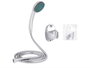 Berilo Pommeau de Douche Flexible 2 m avec effet Pluie Argent 15 x 28 x 6 cm (Set de 12)