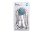 Berilo Pommeau de Douche Flexible 2 m avec effet Pluie Argent 15 x 28 x 6 cm (Set de 12)