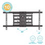 Holmios Soporte de TV con brazo 43 pulgadas