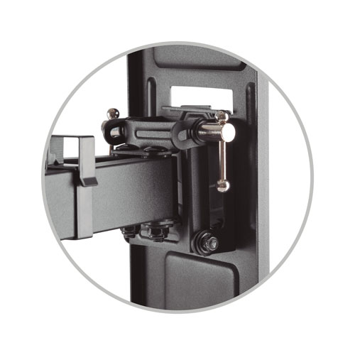 Holmios Soporte de TV con brazo 43 pulgadas