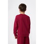 Sweat sans capuche enfant Champion Graphic Shop Bordeaux Rouge foncé S
