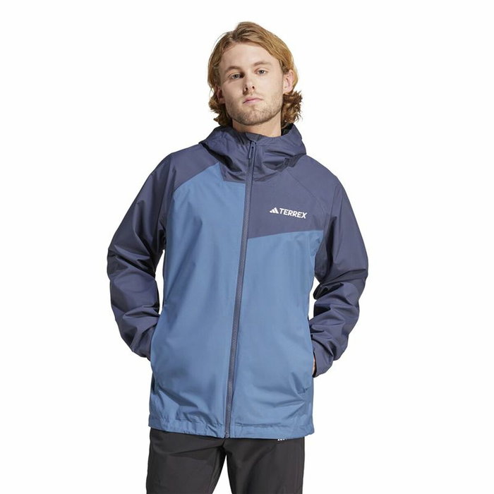 Veste de Sport pour Homme Adidas Multi 2L Rain Bleu