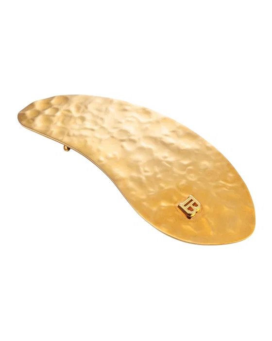 Balmain Barrette Printemps Leaf Or Balmain Barrette Printemps Leaf Or
