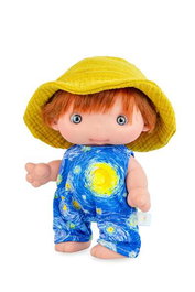 Piu Art Vincent - Poupée espagnole Vincent avec étui, 25 cm - Marina & Pau