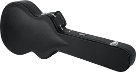Gator Étui en bois pour guitare semi-hollow - Noir