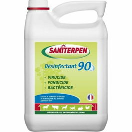 Saniterpen 90 Désinfectant habitat et matériel 5L