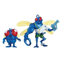 Playmates Ninja Turtles Mutant Mayhem : Figurines Super Fly et Toddler Super Fly