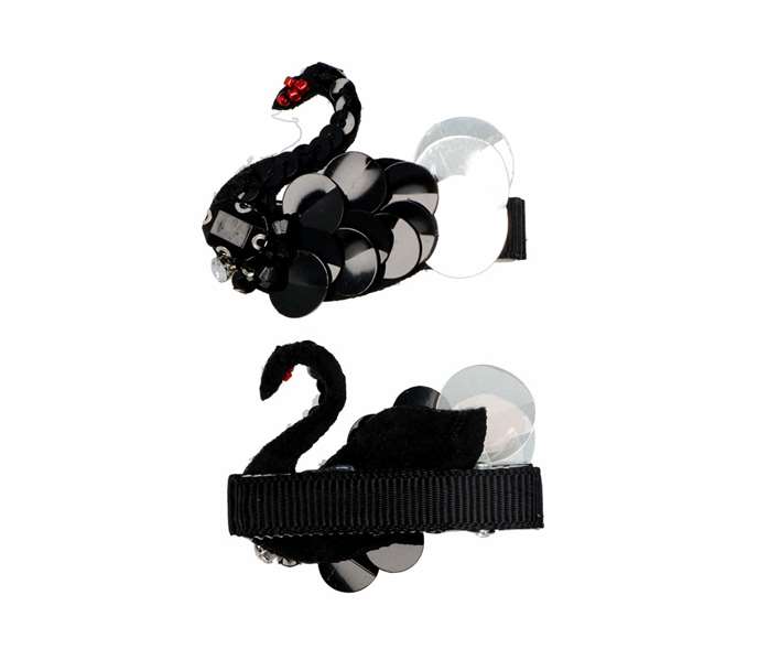 Inca Set de 2 attaches pour cheveux en forme de cygne - Modèles assortis - À partir de 3 ans Inca Set de 2 attaches pour cheveux en forme de cygne - Modèles assortis - À partir de 3 ans