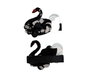 Inca Set de 2 attaches pour cheveux en forme de cygne - Modèles assortis - À partir de 3 ans