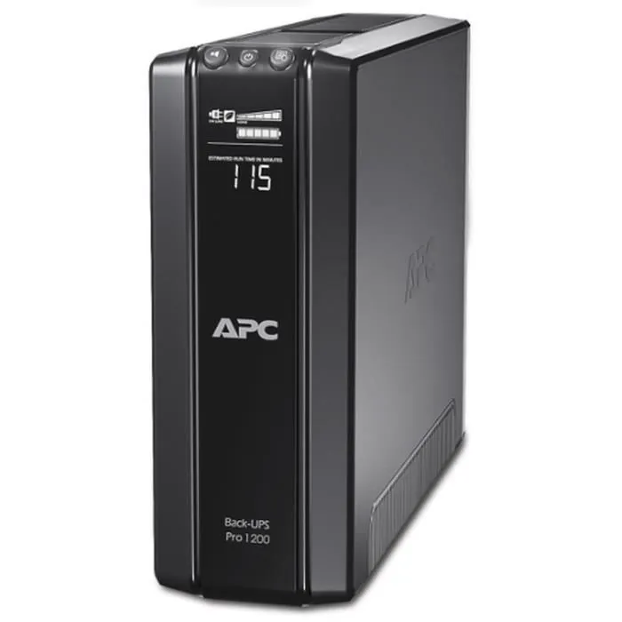 APC Back UPS Pro 1200 Onduleur 1200VA 720W avec 6 Prises, LCD et Protection Ethernet Gigabit APC Back UPS Pro 1200 Onduleur 1200VA 720W avec 6 Prises, LCD et Protection Ethernet Gigabit