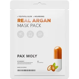 PaxMoly Real Argan Masque facial Hydratant & Nourrissant 25 ml