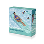 Bestway 43550 Matelas Gonflable Waterproof Comfort Plush 198x74 cm pour Plage et Piscine