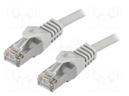 LOGILINK Câble Ethernet Cat 5e F/UTP RJ45 3m gris