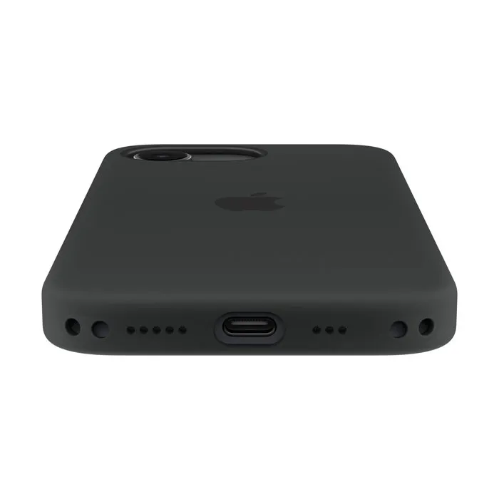 Apple Coque en silicone avec MagSafe pour iPhone 17e - Noir Apple Coque en silicone avec MagSafe pour iPhone 17e - Noir