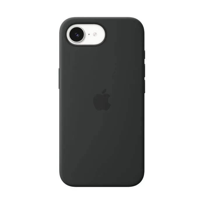 Apple Coque en silicone avec MagSafe pour iPhone 17e - Noir Apple Coque en silicone avec MagSafe pour iPhone 17e - Noir