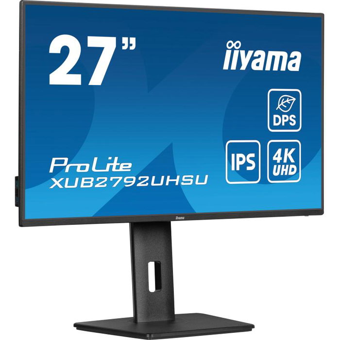 iiyama XUB2792UHSU-B6 Moniteur 27" 4K IPS HDMI DisplayPort USB-C Noir