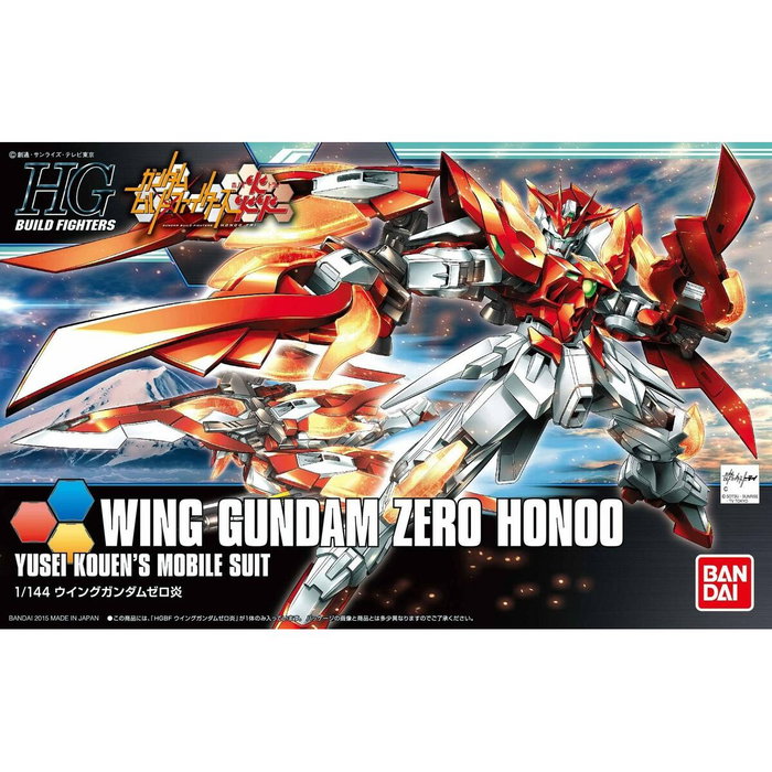 Bandai Wing Gundam Zero Honoo Figurine d'action Bandai Wing Gundam Zero Honoo Figurine d'action