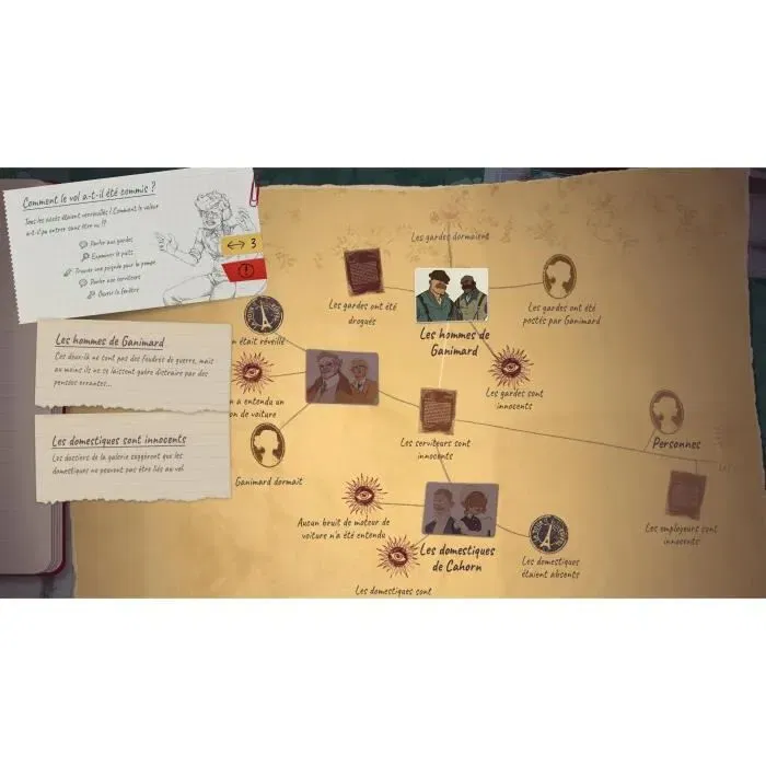 Microids Arsene Lupin Voleur un jour - Jeu d'aventure et d'énigmes en boîte physique pour Nintendo Switch - Version française - À partir de 12 ans Microids Arsene Lupin Voleur un jour - Jeu d'aventure et d'énigmes en boîte physique pour Nintendo Switch - Version française - À partir de 12 ans