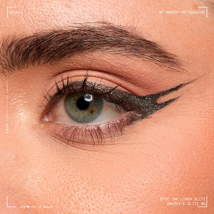 Nyx Professional Make Up Eyeliner Waterproof Epic Ink Liner Glitz #07-Graphite Glitz 1 ml