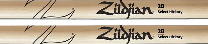 Zildjian Baquetas 2B Hickory