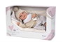 Muñecas Arias Muñeca Elegance Babyto, Poupée de poids 35 cm avec couverture, beige, espagnol