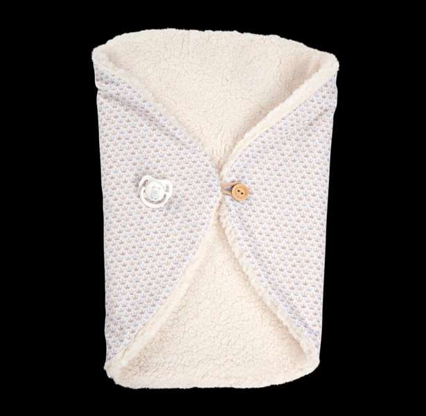 Muñecas Arias Muñeca Elegance Babyto, Poupée de poids 35 cm avec couverture, beige, espagnol