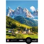 Sentosphere Calypto Puzzle 1000 Pièces - Les Dolomites, Italie - Toucher Soyeux - Dès 9 Ans