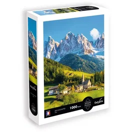 Sentosphere Calypto Puzzle 1000 Pièces - Les Dolomites, Italie - Toucher Soyeux - Dès 9 Ans