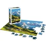 Sentosphere Calypto Puzzle 1000 Pièces - Les Dolomites, Italie - Toucher Soyeux - Dès 9 Ans