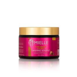 Mielle - Soufflé hydratant défrisant à la Grenade & Miel pour cheveux bouclés - 340 g