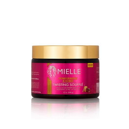 Mielle - Soufflé hydratant défrisant à la Grenade & Miel pour cheveux bouclés - 340 g