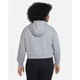 Sweat-shirt à capuche fille Nike Sportswear Club Gris
