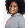 Sweat-shirt à capuche fille Nike Sportswear Club Gris