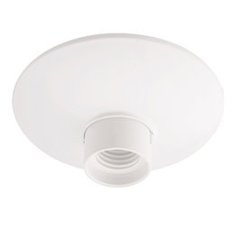 GSC Evolution Portalámparas de surface plane E27 Blanco