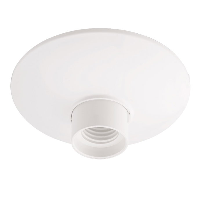 GSC Evolution Portalámparas de surface plane E27 Blanco GSC Evolution Portalámparas de surface plane E27 Blanco