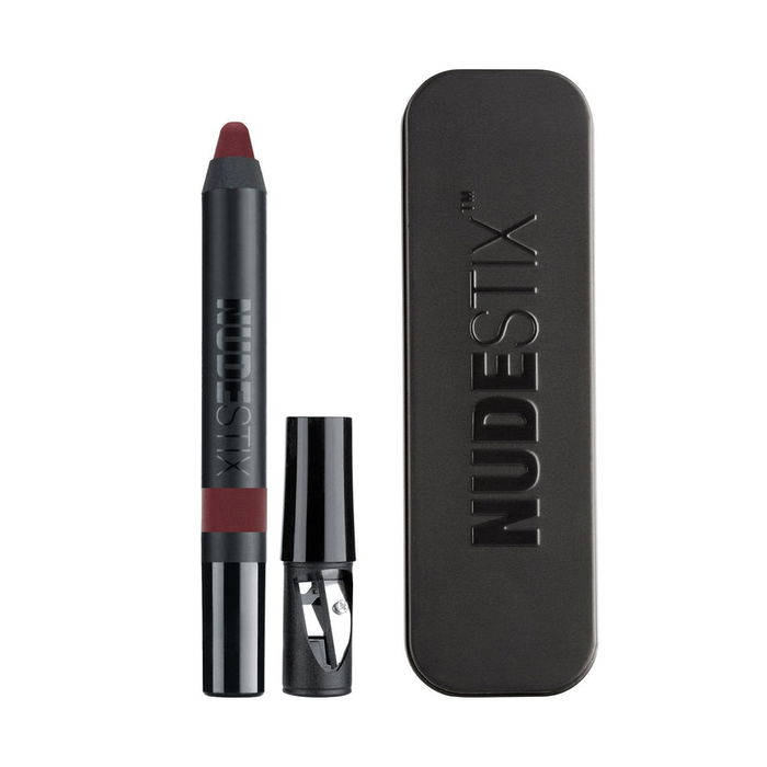 Nudestix Crayon à Lèvres et Fard à Joues 2 en 1, Texture Intense Matte, Teinte Corbeau, 2.5 g Nudestix Crayon à Lèvres et Fard à Joues 2 en 1, Texture Intense Matte, Teinte Corbeau, 2.5 g