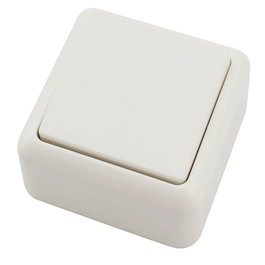 GSC Evolution LG Alpha Interrupteur de surface blanc
