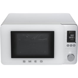 Smeg MOC02WHMEU Micro-ondes combiné avec Air-Fry et Grill, Black
