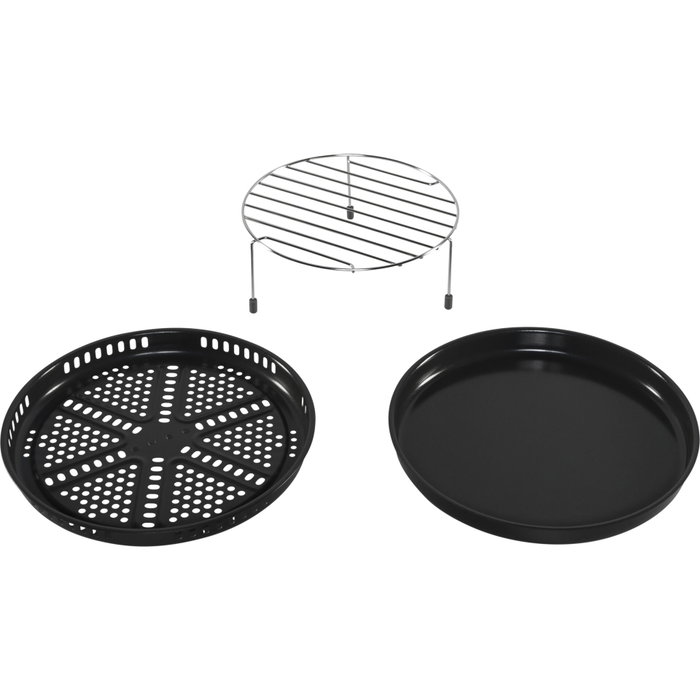Smeg MOC02WHMEU Micro-ondes combiné avec Air-Fry et Grill, Black