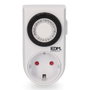 Edm Programateur journalier analogique 24h 230V 16A 3500W Blanc IP20
