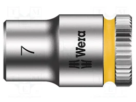 WERA Douille HEX 7mm 1/4 de pouce