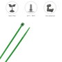 WOLFPACK LINEA PROFESIONAL Colliers de serrage en nylon vert 4,6 x 300 mm, lot de 100 unités