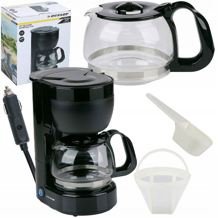 DUNLOP Cafetière électrique une tasse 24V